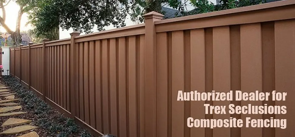 Trex Seclusions Fence Installation