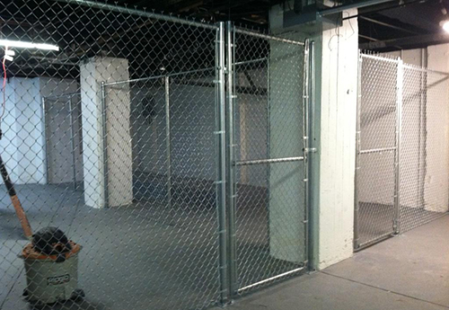 Galvanized Chain-Link Security Fence near Carson, CA