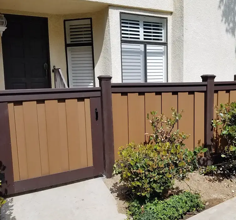 Composite Patio Fences Installation around Gardena, CA