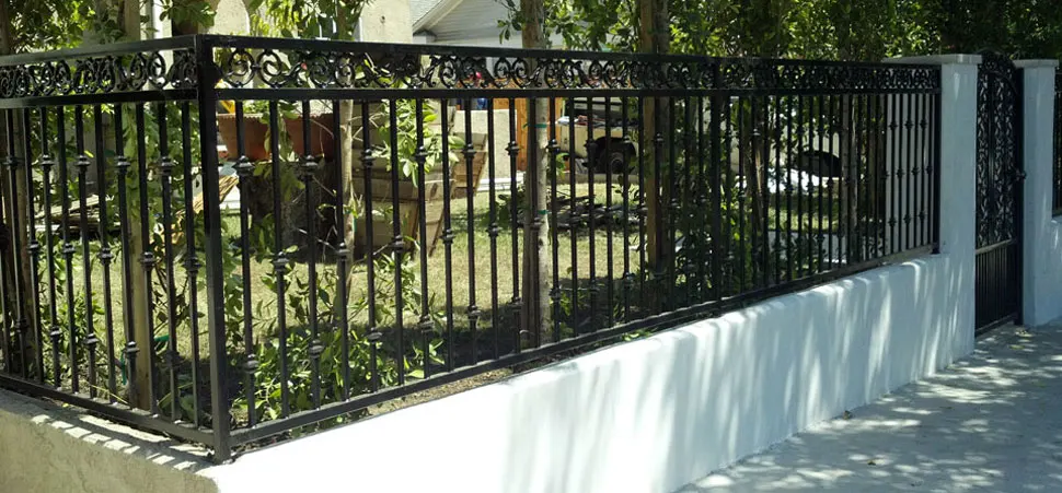 Beverly Hills Rod Iron Fencing