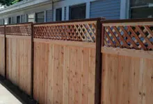 Affordable Carson Wood Fence