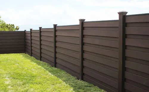 Trex Privacy Fence Installation