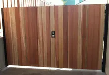 Wooden Rolling Gates