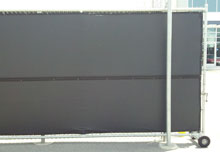 Chain Link Privacy Slats