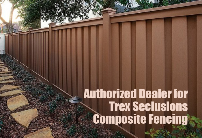 Trex Seclusions Fence Installation